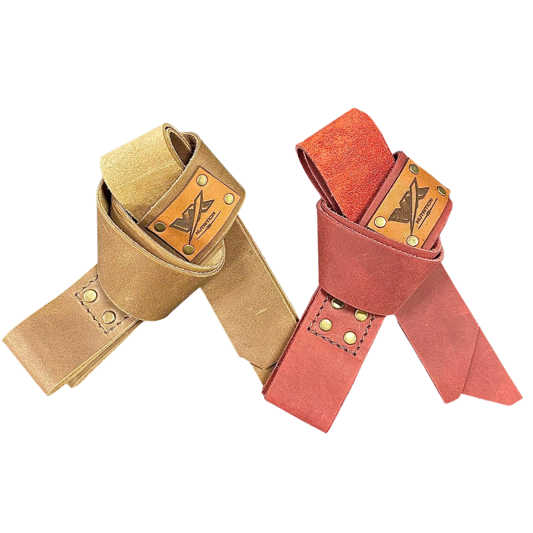 Straps VX Nutrition de cuero nobuck